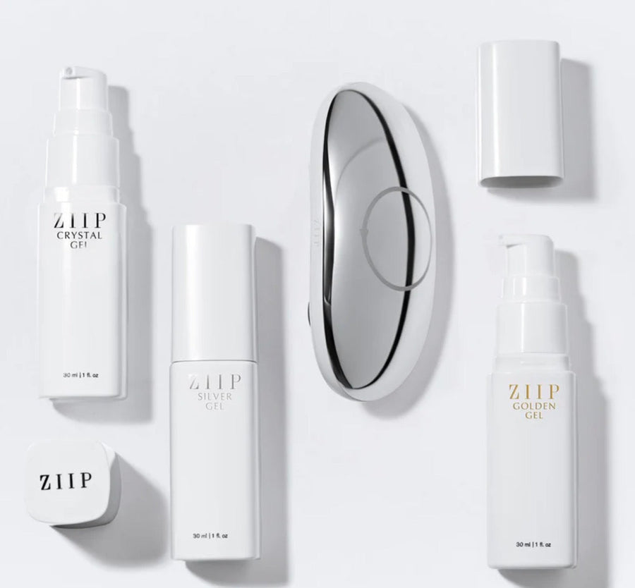 ZIIP Halo Microcurrent & Nanocurrent Facial Toning Device – Lift, Sculpt & Brighten Skin